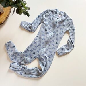 Hanna Andersson HannaSoft Tencel Stretch Sleeper • Sheep • 3T